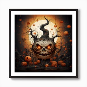 Halloween Collection By Csaba Fikker 76 Art Print