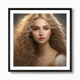 Feminine Artwork Art Print