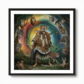 Mystical Shamanic Vision Art Print