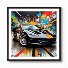 Sports Car 3 Art Print