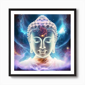 Buddha meditation #3 1 Art Print