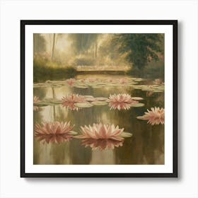 Water Lilies Art Print