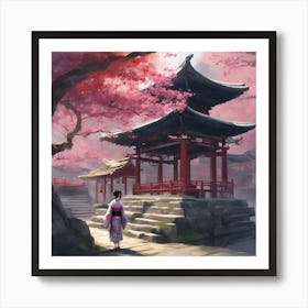 Japanese Architecture Art Print