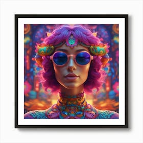 Psychedelic Art Art Print