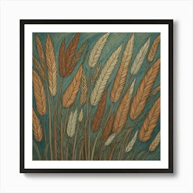 Bohemian Grasses Art Print