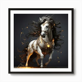 Magical Horse Art Print