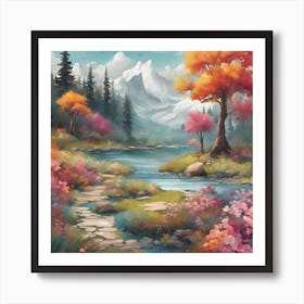 Autumn Forest Art Print