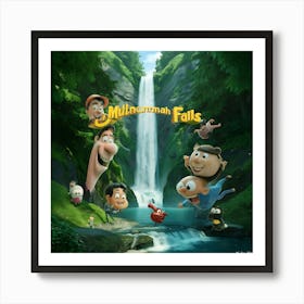 Mulan Falls Art Print