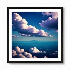 Clouds In The Sky Art Print