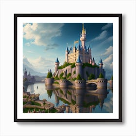 Enchanted Fortress Art Print