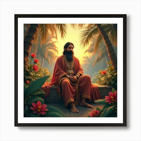 Lord Shiva 8 Art Print