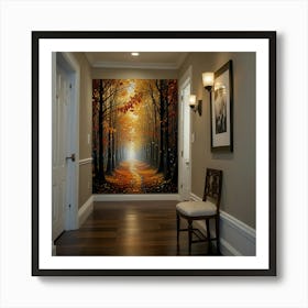 Autumn Forest Mural Art Print