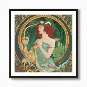 Flora And Fauna 2 Art Print