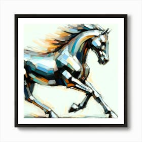 Creative Horse Beauty Illustration Nr 229 Art Print