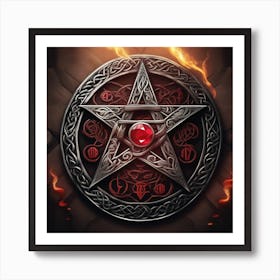 Druid Symbol Art Print