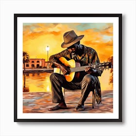 Acoustic Guitar 13 Art Print