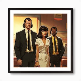 Pulp Fiction 3 Art Print