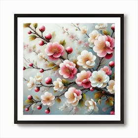 Cherry Blossoms 1 Art Print