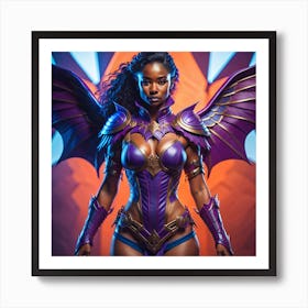 Sexy Warrior Art Print