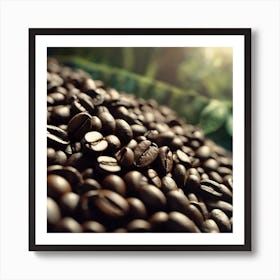 Coffee Beans 58 Art Print