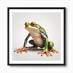 Tree Frog Art Print