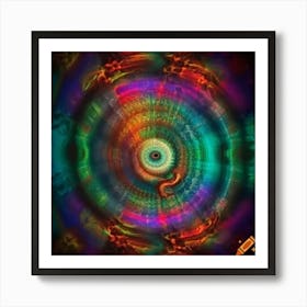 Psychedelic Art 3 Art Print