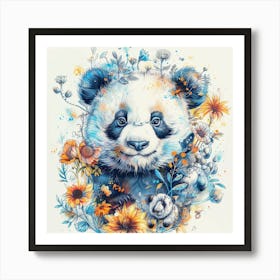 Panda Bear 21 Art Print