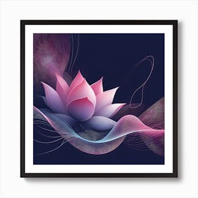 Lotus Flower 2 Art Print