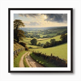 Country Road 18 Art Print