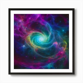 Spiral Galaxy Art Art Print