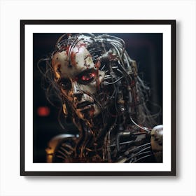 Cyborg 5 Art Print