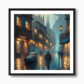 Alternative Barcelona Art Print