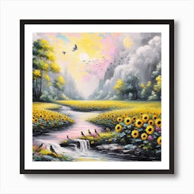 Sunflowers Art Print