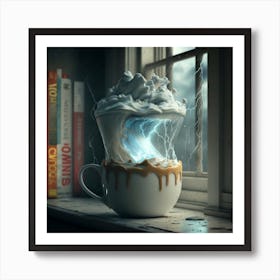 Lightning In A Cup 1 Art Print