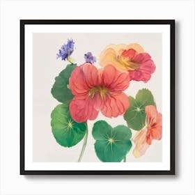 Pansies Art Print