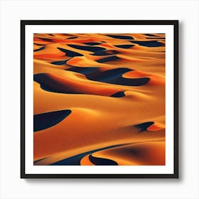 Desert Landscape Art Print (4) Art Print