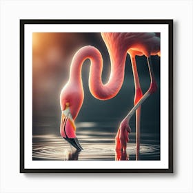 Flamingo Art Print