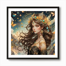 Fairy Girl Art Print