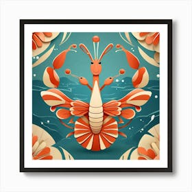 Chinese Paper Art Art Print