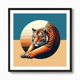 Tiger 3 Art Print