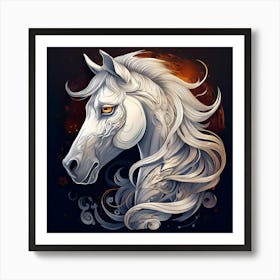 Horse Head 1 Art Print