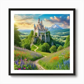 Cinderella Castle 11 Art Print