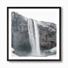 Seljalandsfoss, Iceland Waterfall Art Print