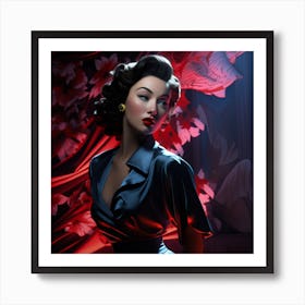 Sexy Lady 1 Art Print