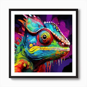 Chamelon 10 Art Print