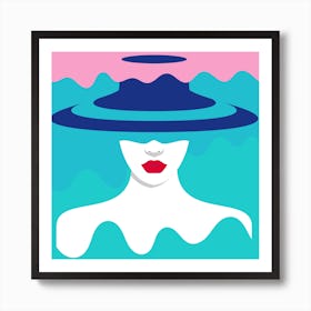 A Wave of the Summer Art Print