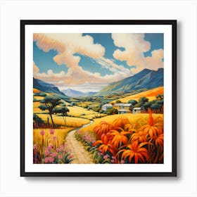 Tuscan Twilight Art Print