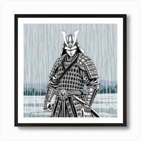 Samurai Art 78 Art Print