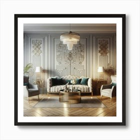 Deco Living Room 32 Art Print