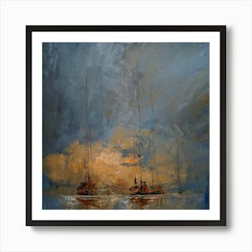 Boats 3 Art Print